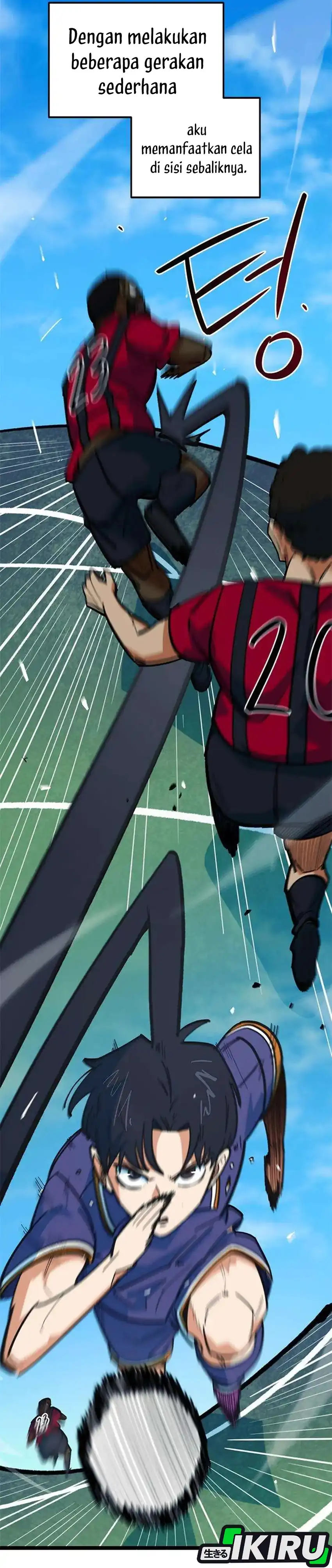 Halaman 43 dari I'm Not a Soccer Genius! Chapter 86