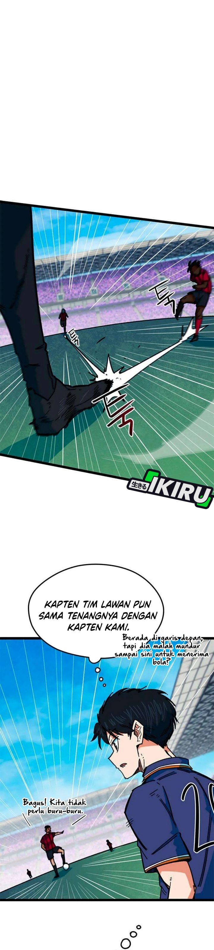 Halaman 16 dari I'm Not a Soccer Genius! Chapter 87