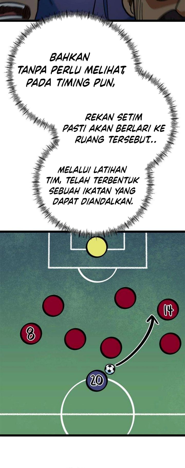 Halaman 34 dari I'm Not a Soccer Genius! Chapter 87