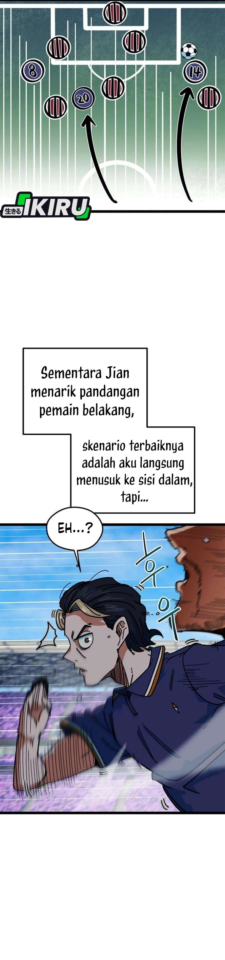 Halaman 38 dari I'm Not a Soccer Genius! Chapter 87