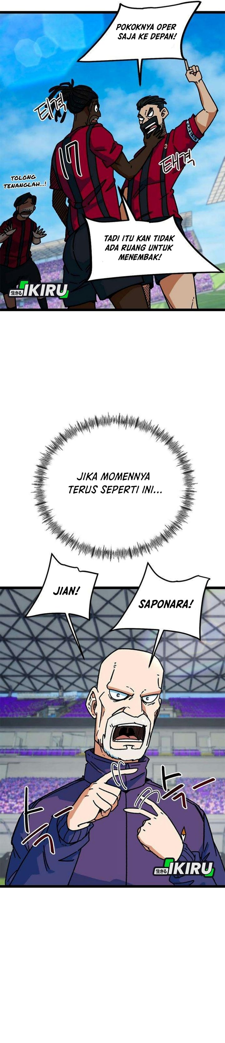 Halaman 23 dari I'm Not a Soccer Genius! Chapter 88