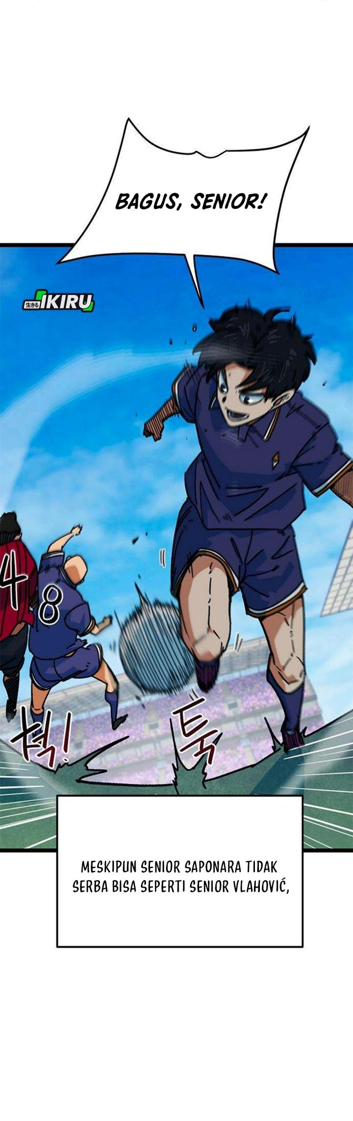 Halaman 29 dari I'm Not a Soccer Genius! Chapter 88