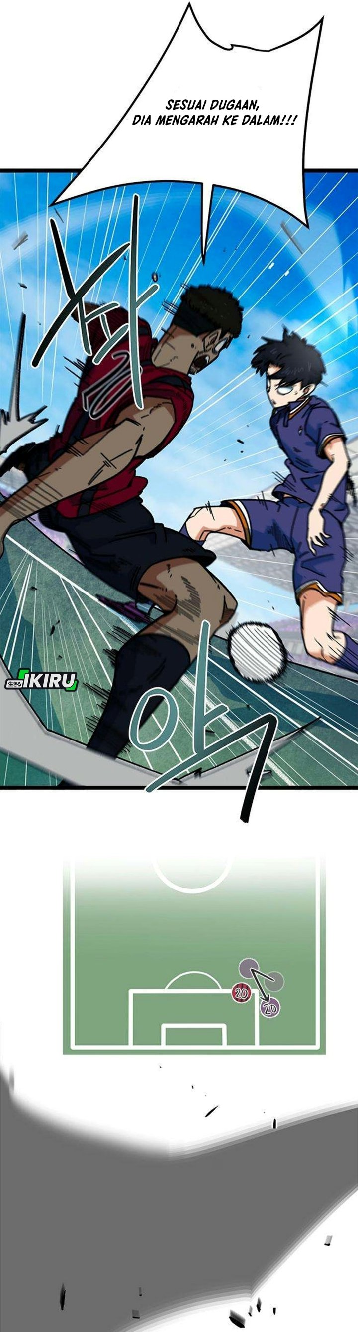 Halaman 35 dari I'm Not a Soccer Genius! Chapter 88