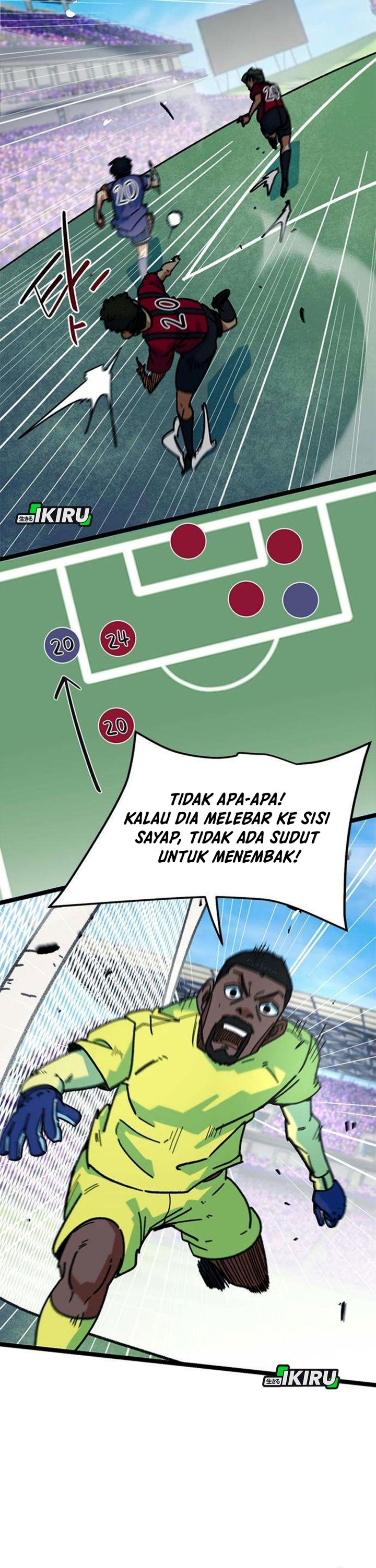 Halaman 37 dari I'm Not a Soccer Genius! Chapter 88