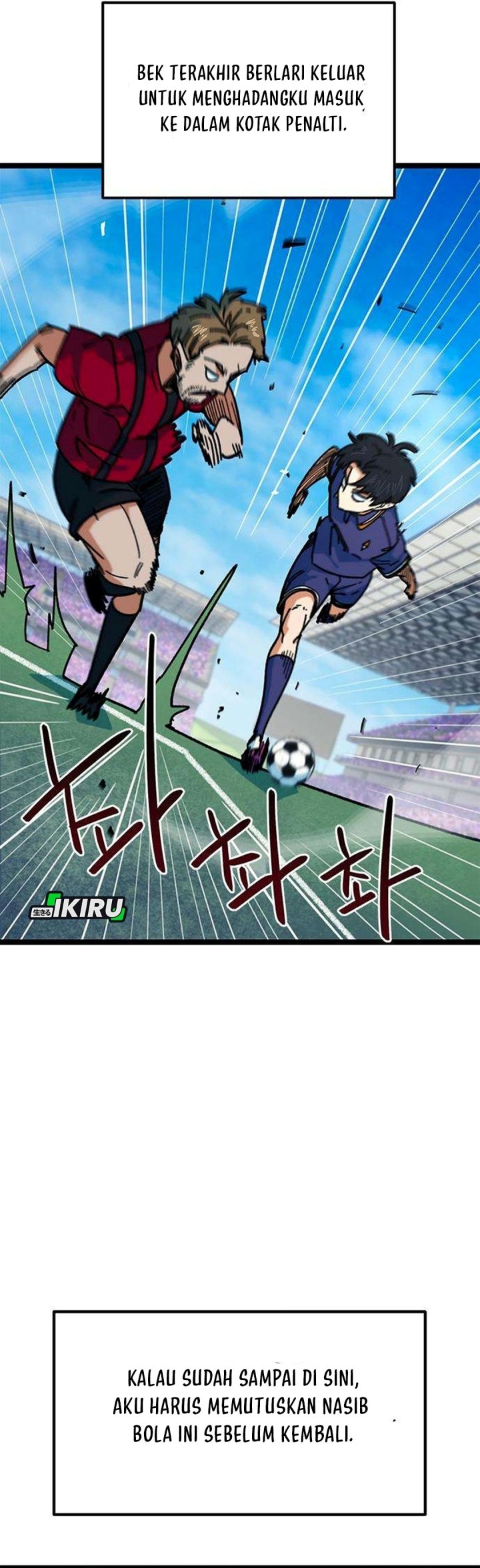 Halaman 39 dari I'm Not a Soccer Genius! Chapter 88