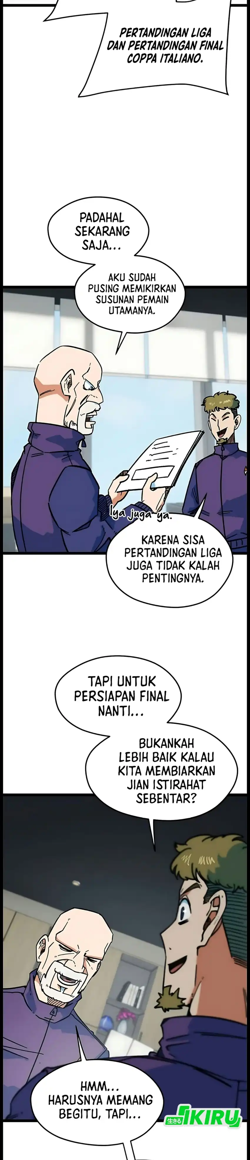 Halaman 43 dari I'm Not a Soccer Genius! Chapter 89