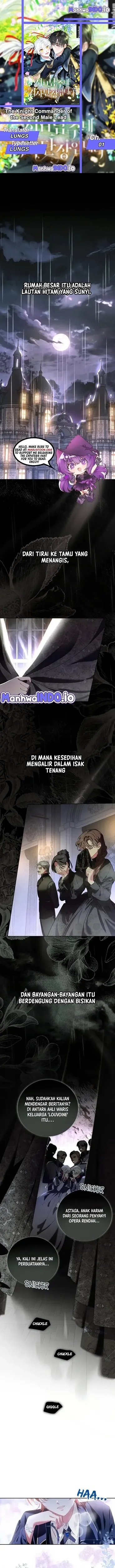 Halaman 1 dari I'm the Commander of the Second Male Lead's Knights Chapter 1