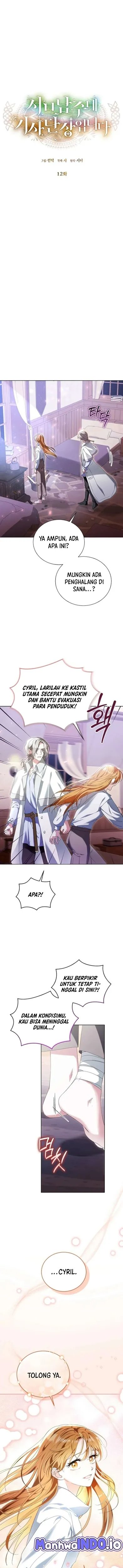 Halaman 2 dari I'm the Commander of the Second Male Lead's Knights Chapter 12