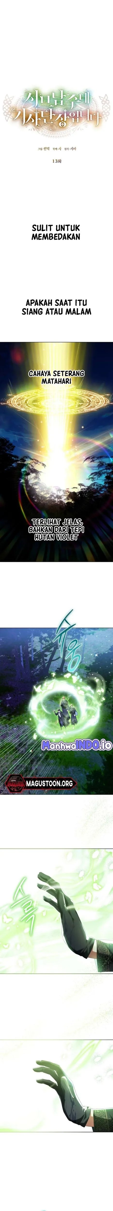 Halaman 12 dari I'm the Commander of the Second Male Lead's Knights Chapter 13