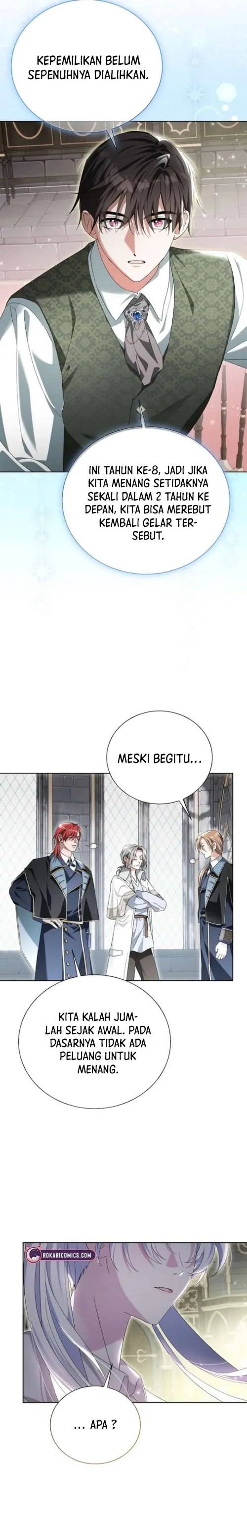 Halaman 13 dari I'm the Commander of the Second Male Lead's Knights Chapter 18