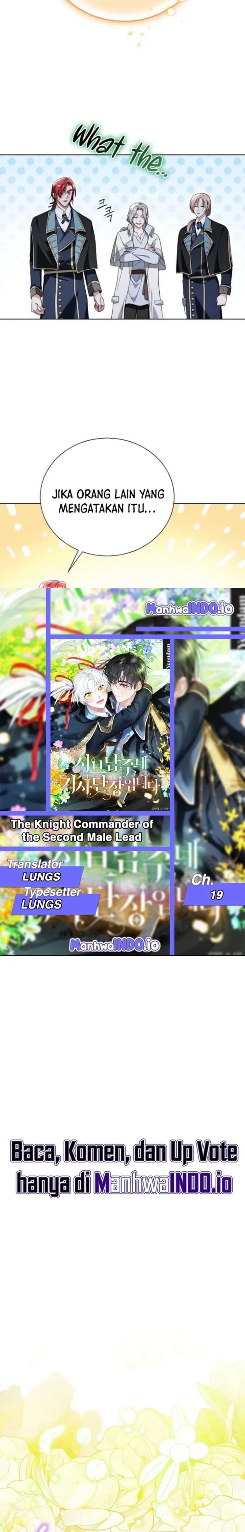 Halaman 2 dari I'm the Commander of the Second Male Lead's Knights Chapter 19