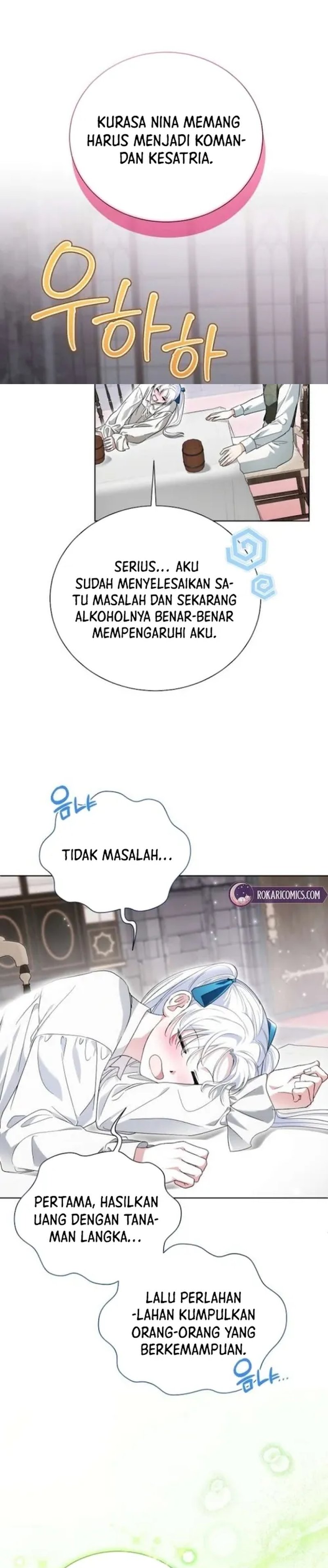 Halaman 8 dari I'm the Commander of the Second Male Lead's Knights Chapter 19