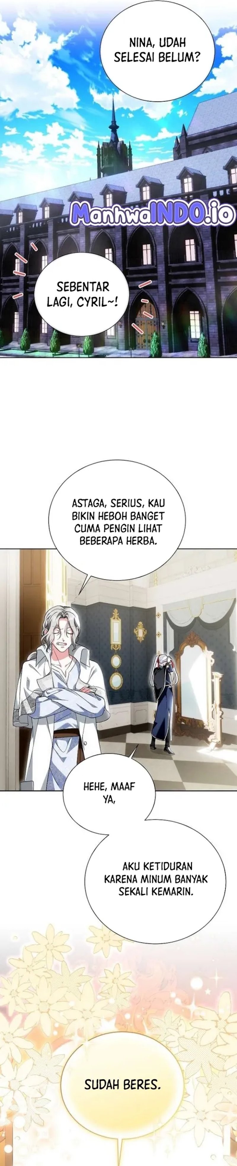Halaman 14 dari I'm the Commander of the Second Male Lead's Knights Chapter 21