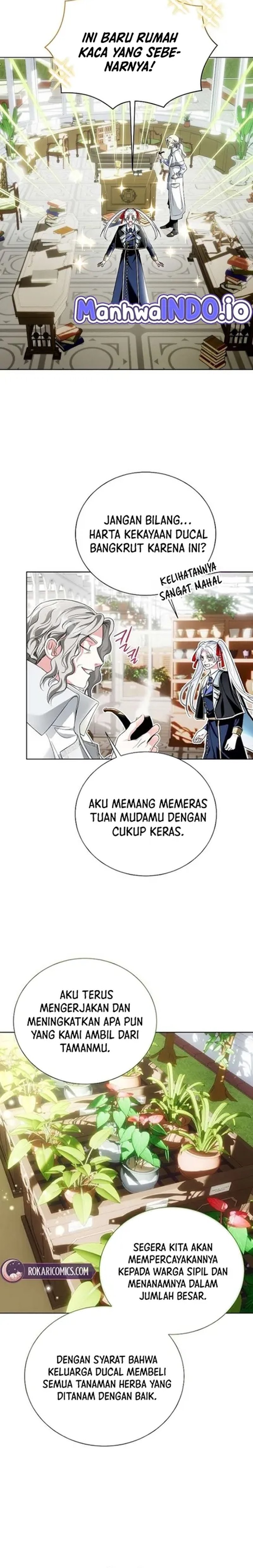 Halaman 18 dari I'm the Commander of the Second Male Lead's Knights Chapter 21