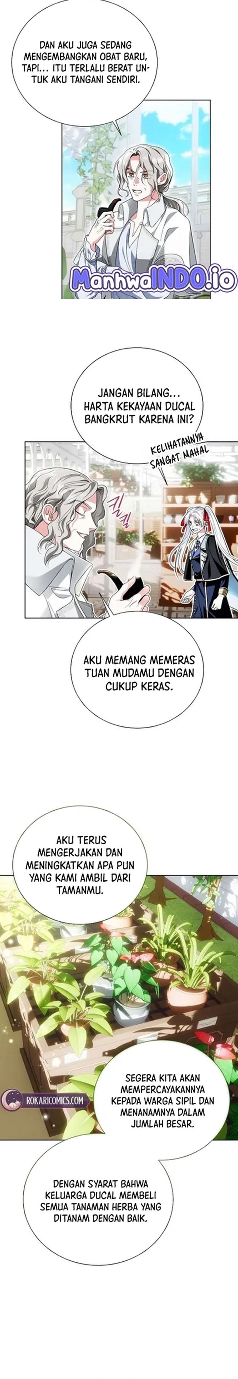 Halaman 20 dari I'm the Commander of the Second Male Lead's Knights Chapter 21