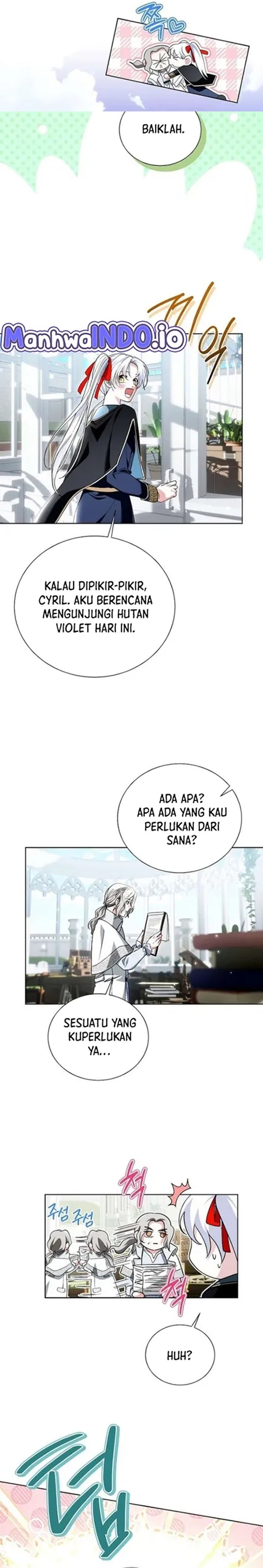 Halaman 28 dari I'm the Commander of the Second Male Lead's Knights Chapter 21