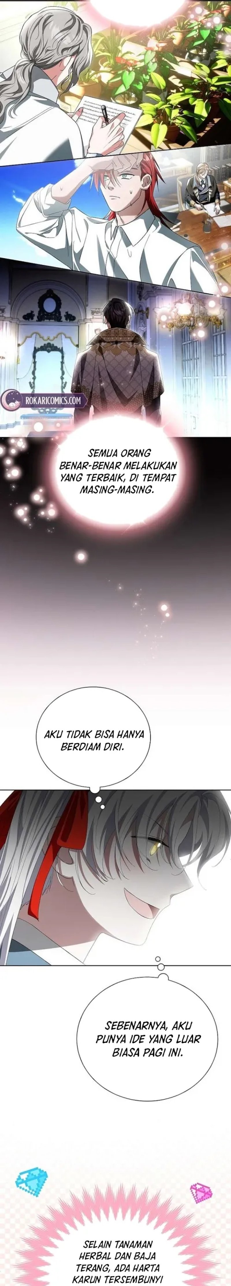 Halaman 32 dari I'm the Commander of the Second Male Lead's Knights Chapter 21