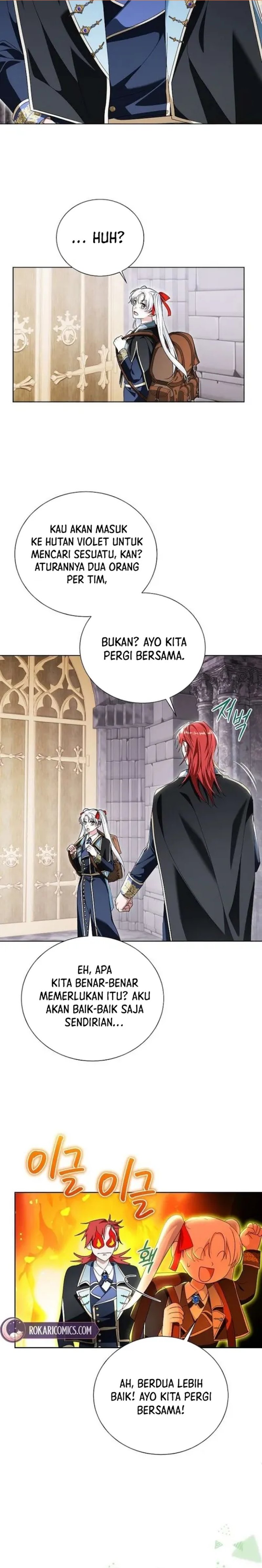Halaman 37 dari I'm the Commander of the Second Male Lead's Knights Chapter 21
