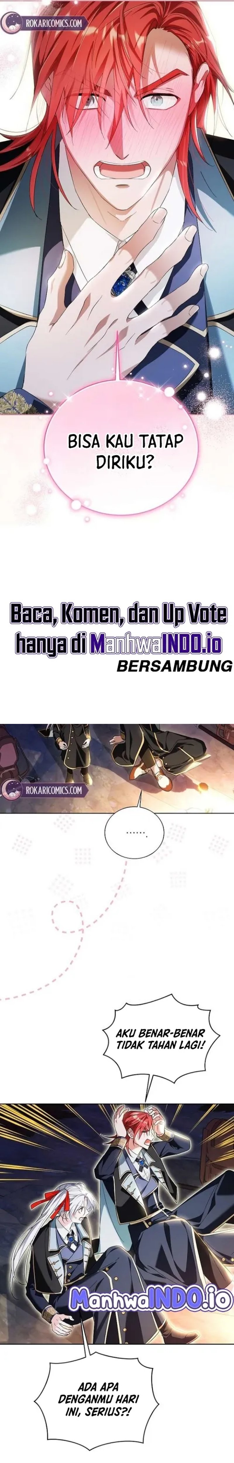 Halaman 45 dari I'm the Commander of the Second Male Lead's Knights Chapter 21