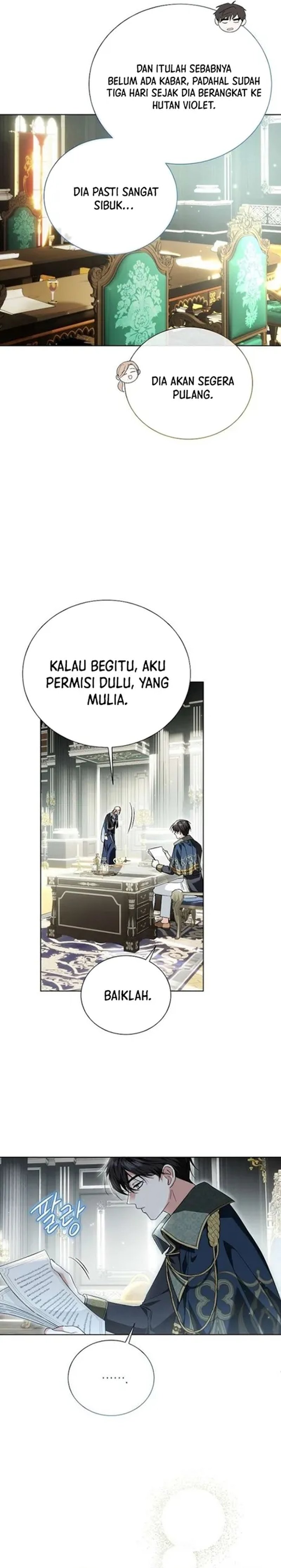 Halaman 14 dari I'm the Commander of the Second Male Lead's Knights Chapter 23