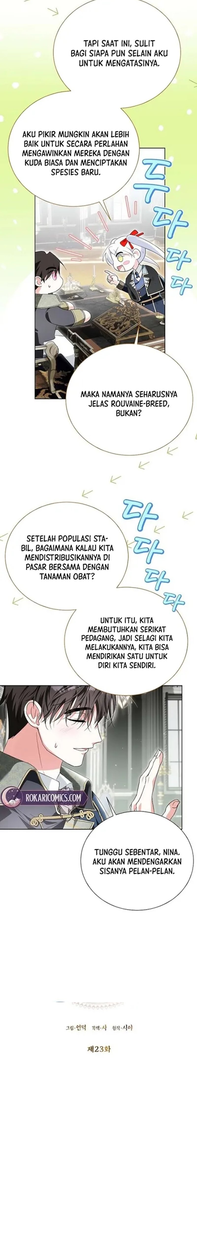 Halaman 21 dari I'm the Commander of the Second Male Lead's Knights Chapter 23