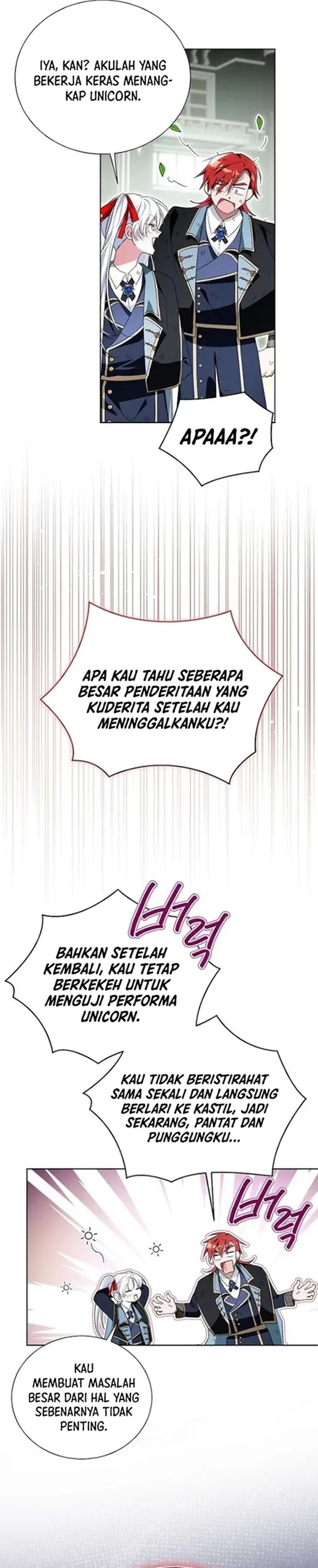 Halaman 27 dari I'm the Commander of the Second Male Lead's Knights Chapter 23