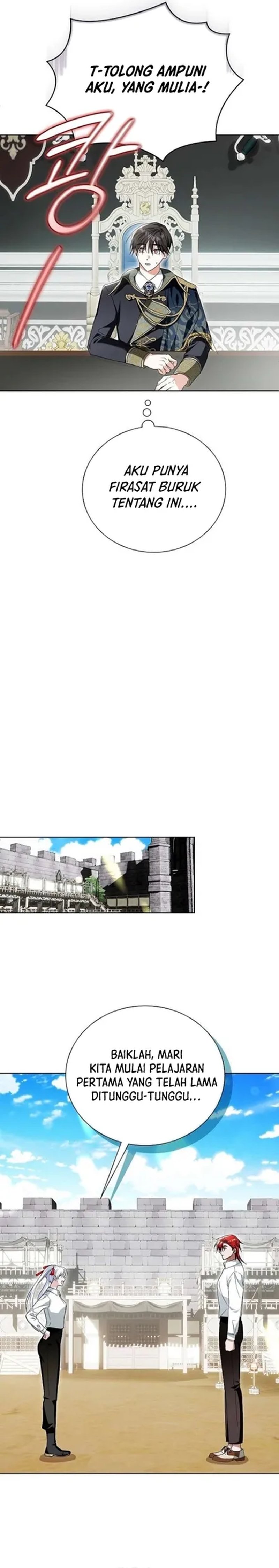 Halaman 31 dari I'm the Commander of the Second Male Lead's Knights Chapter 23