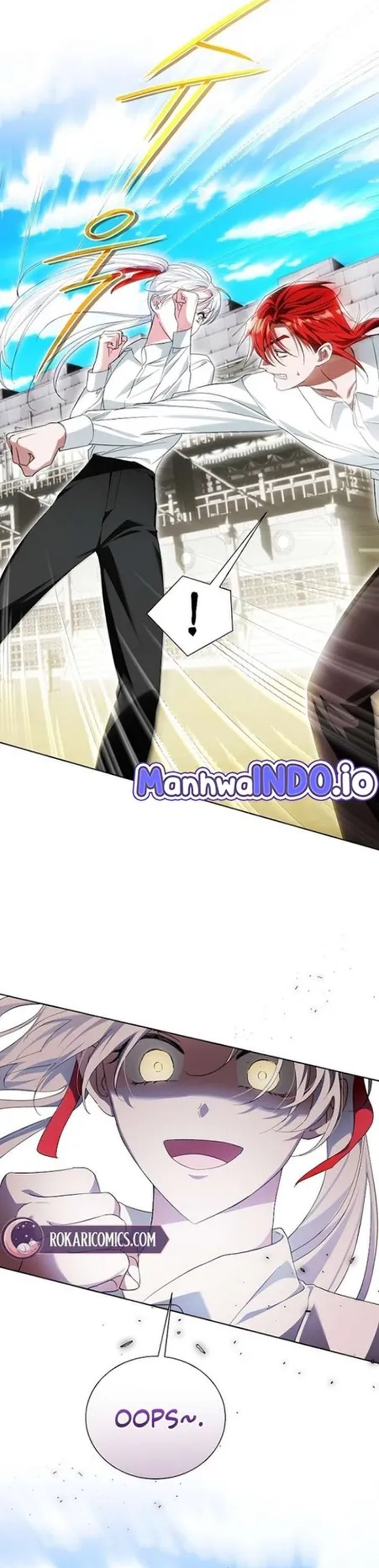 Halaman 39 dari I'm the Commander of the Second Male Lead's Knights Chapter 23