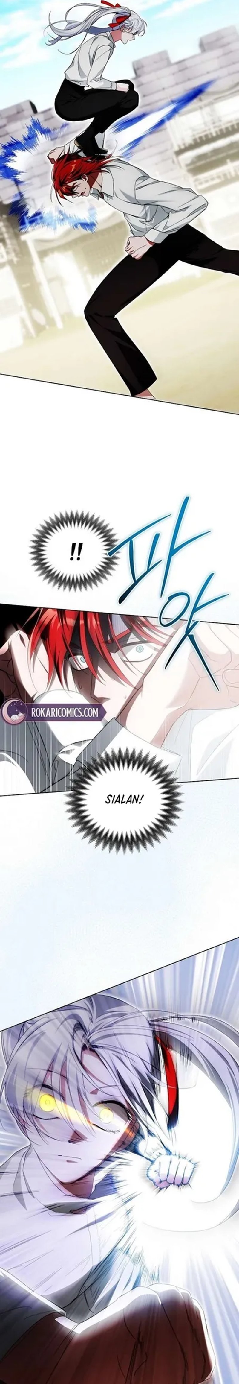 Halaman 44 dari I'm the Commander of the Second Male Lead's Knights Chapter 23