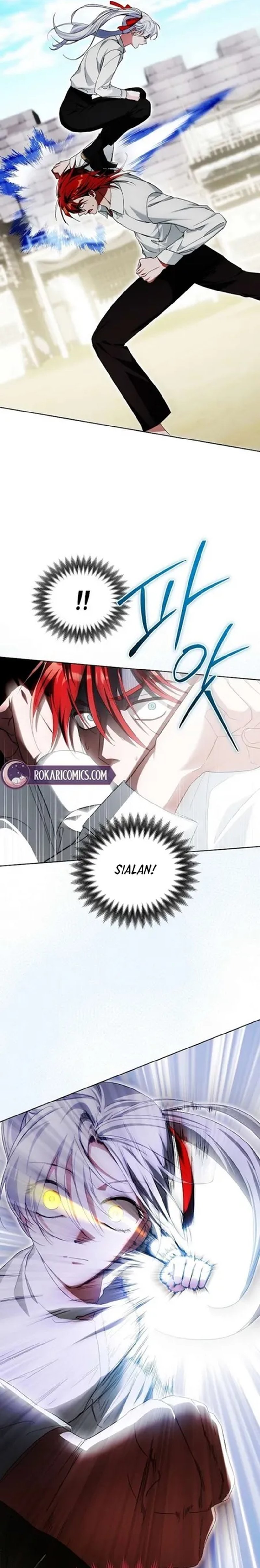 Halaman 46 dari I'm the Commander of the Second Male Lead's Knights Chapter 23
