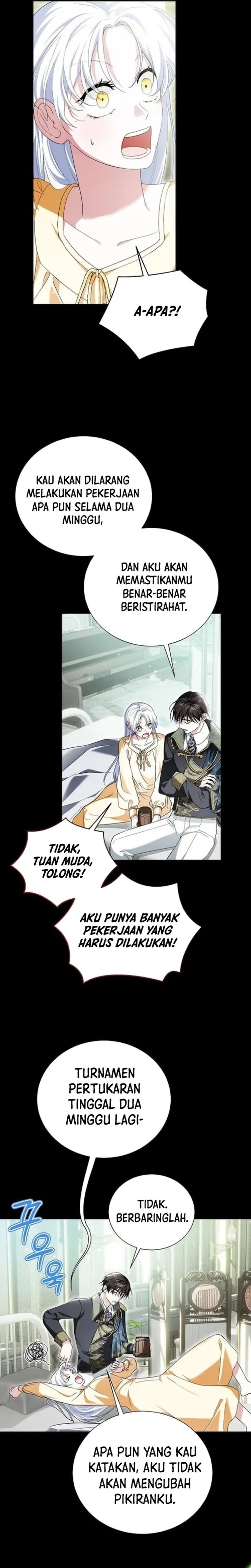 Halaman 10 dari I'm the Commander of the Second Male Lead's Knights Chapter 25
