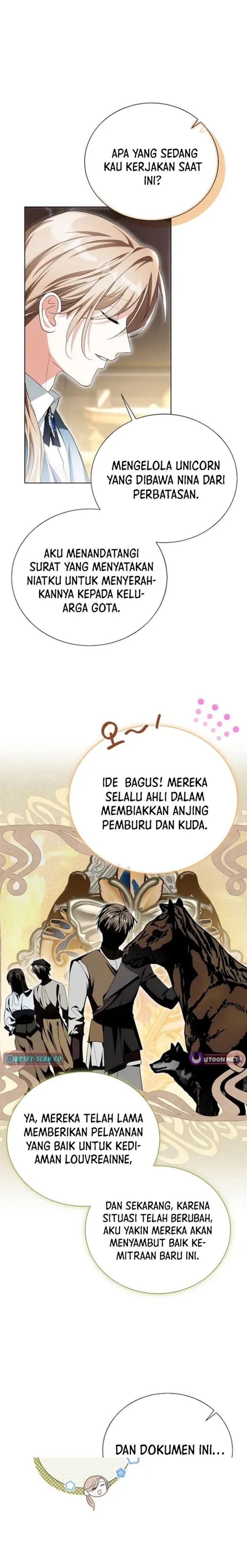 Halaman 18 dari I'm the Commander of the Second Male Lead's Knights Chapter 25