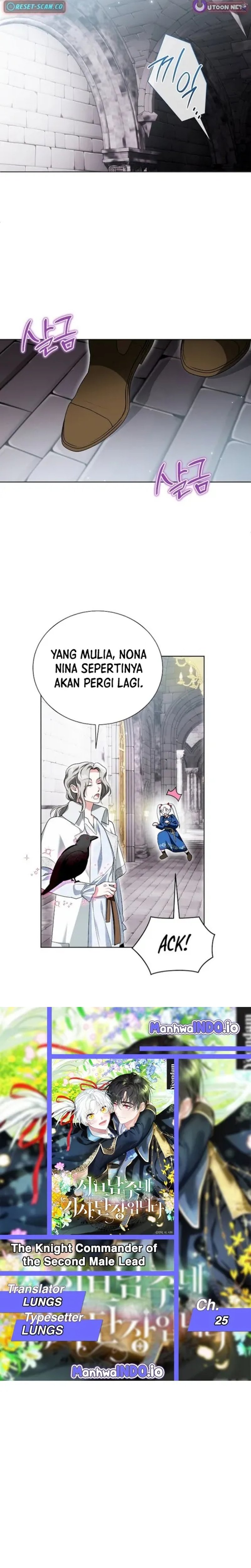 Halaman 2 dari I'm the Commander of the Second Male Lead's Knights Chapter 25