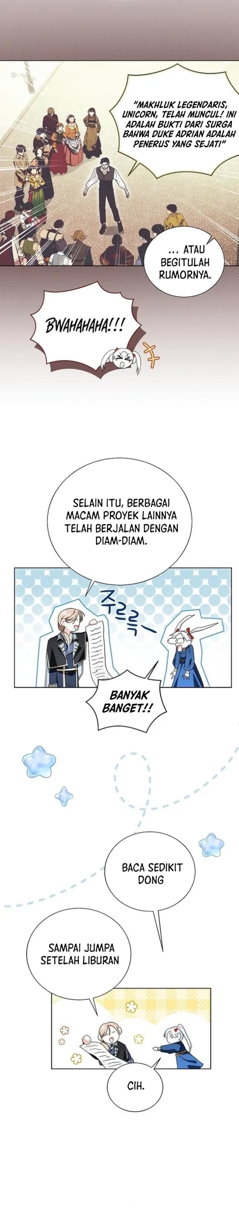 Halaman 23 dari I'm the Commander of the Second Male Lead's Knights Chapter 25