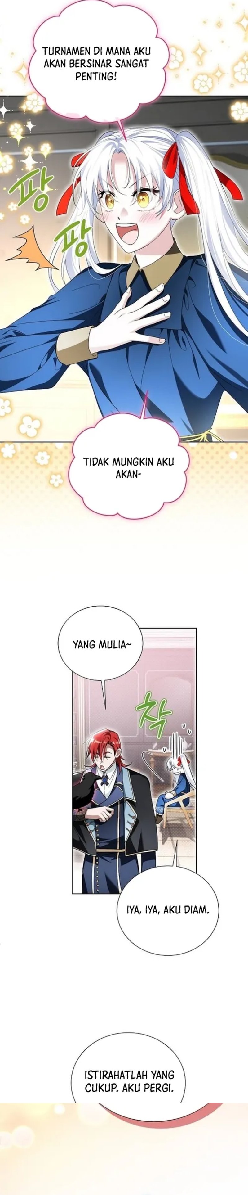 Halaman 28 dari I'm the Commander of the Second Male Lead's Knights Chapter 25