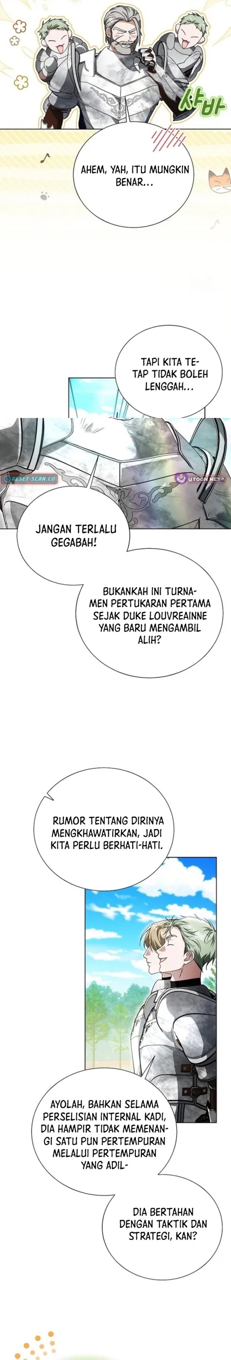 Halaman 42 dari I'm the Commander of the Second Male Lead's Knights Chapter 26