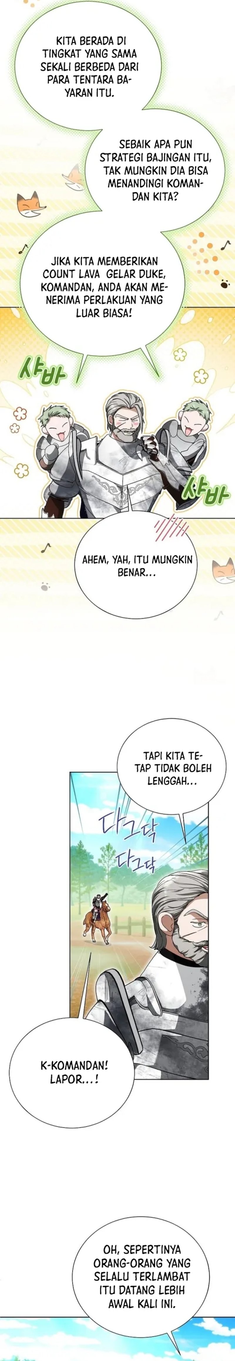 Halaman 43 dari I'm the Commander of the Second Male Lead's Knights Chapter 26