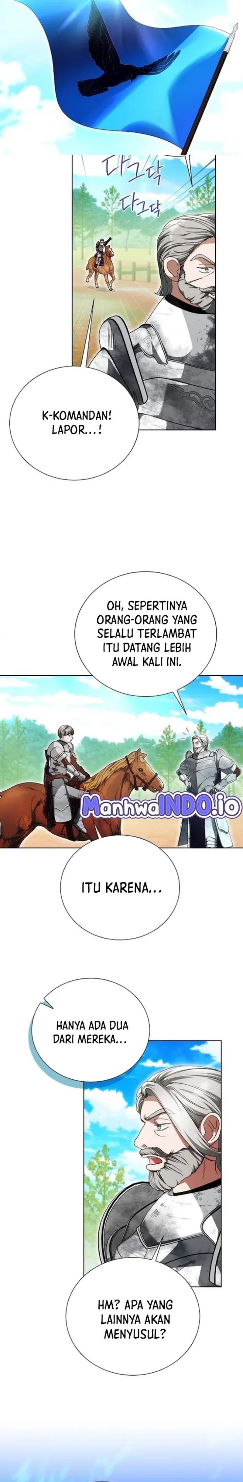 Halaman 45 dari I'm the Commander of the Second Male Lead's Knights Chapter 26