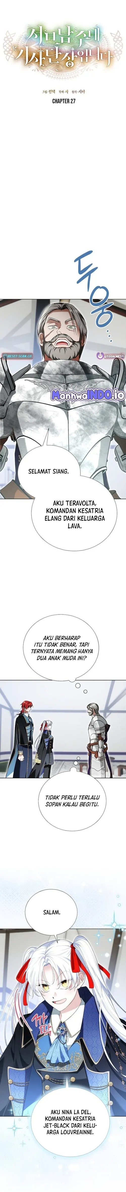 Halaman 5 dari I'm the Commander of the Second Male Lead's Knights Chapter 27