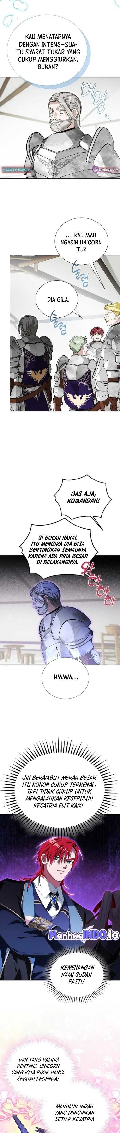 Halaman 9 dari I'm the Commander of the Second Male Lead's Knights Chapter 27