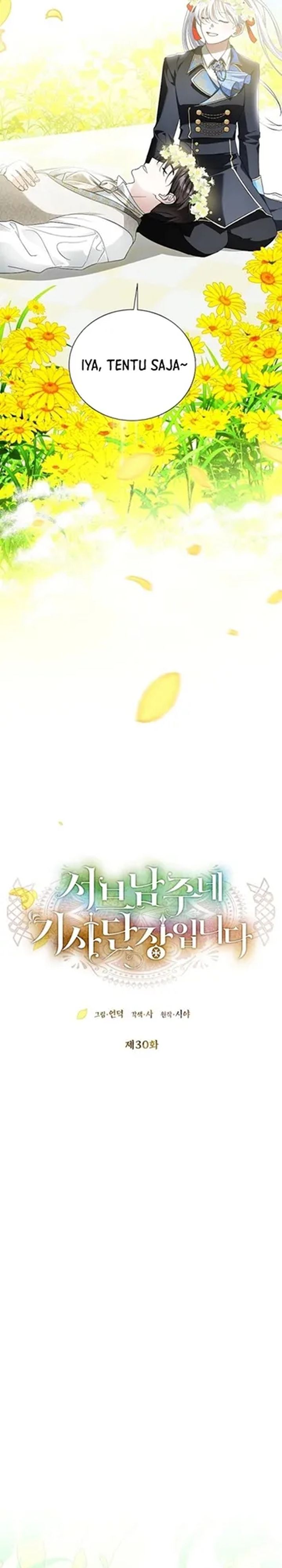 Halaman 22 dari I'm the Commander of the Second Male Lead's Knights Chapter 30
