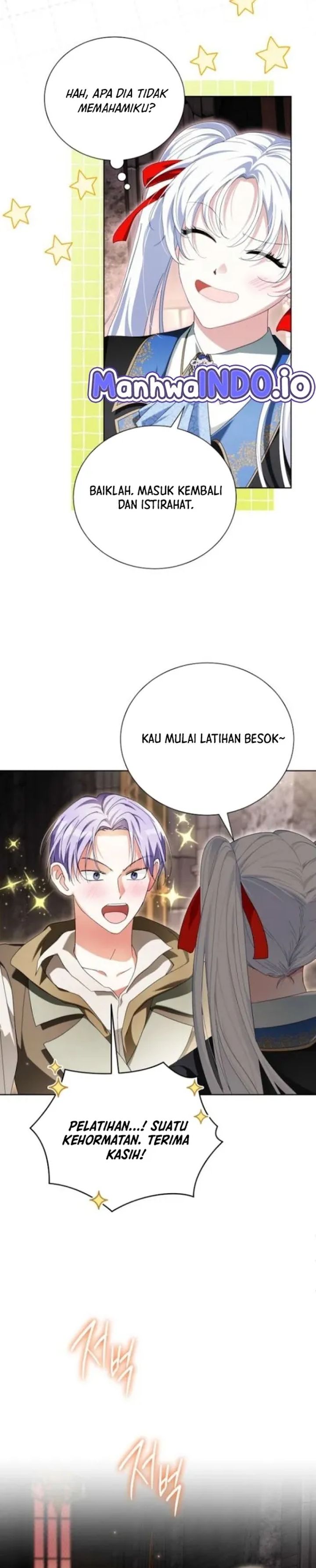 Halaman 20 dari I'm the Commander of the Second Male Lead's Knights Chapter 35