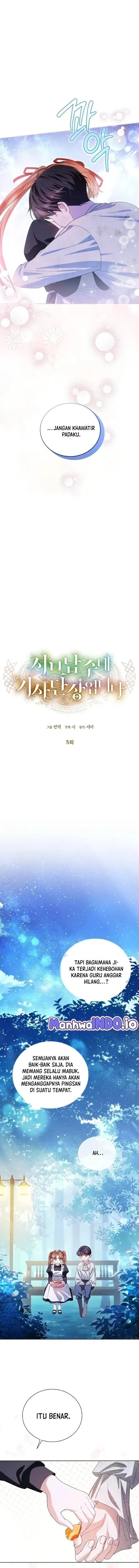 Halaman 5 dari I'm the Commander of the Second Male Lead's Knights Chapter 5