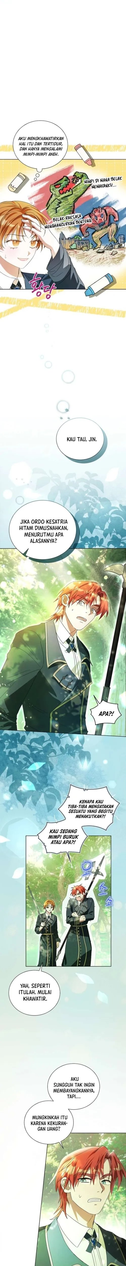 Halaman 11 dari I'm the Commander of the Second Male Lead's Knights Chapter 9