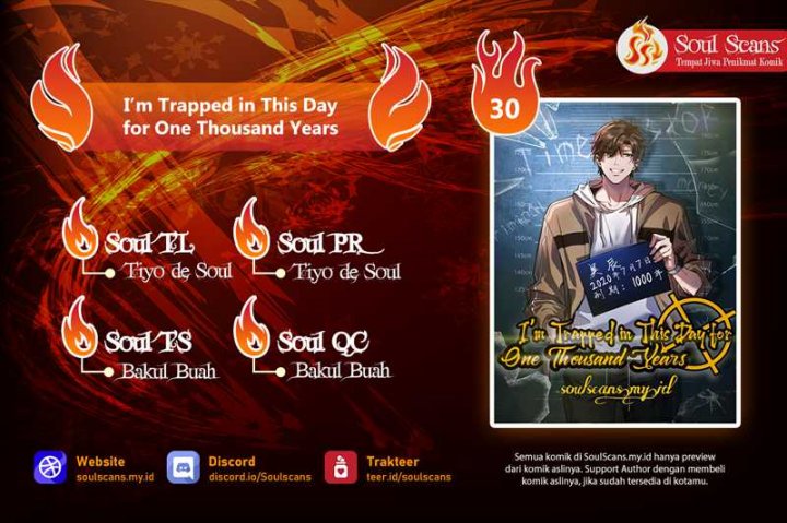 Halaman 2 dari I’m Trapped in This Day for One Thousand Years Chapter 30