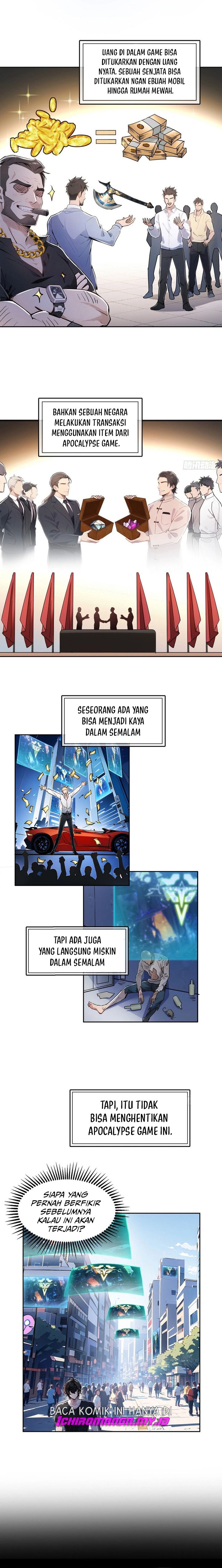 Halaman 11 dari In the Bizarre Invasion, I Took Over the Body of the God of Death and Became the King Chapter 1
