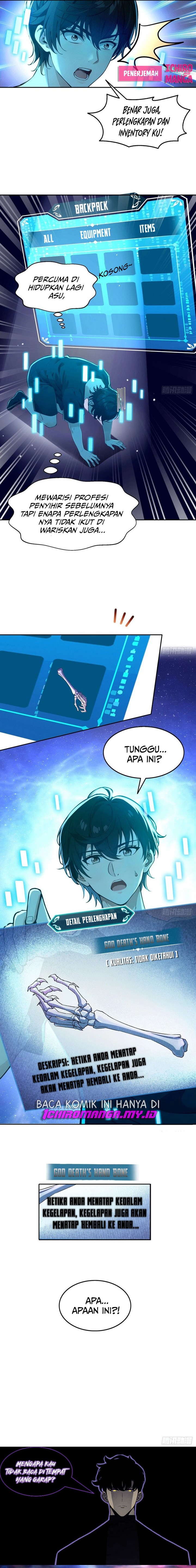Halaman 17 dari In the Bizarre Invasion, I Took Over the Body of the God of Death and Became the King Chapter 1