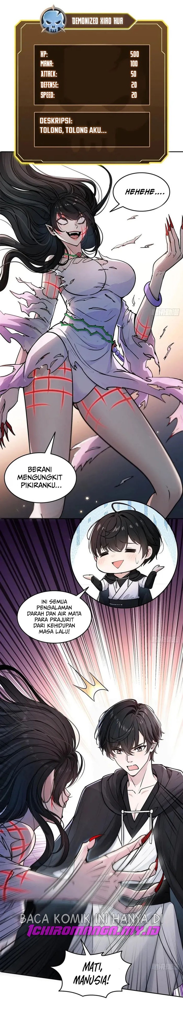 Halaman 11 dari In the Bizarre Invasion, I Took Over the Body of the God of Death and Became the King Chapter 2