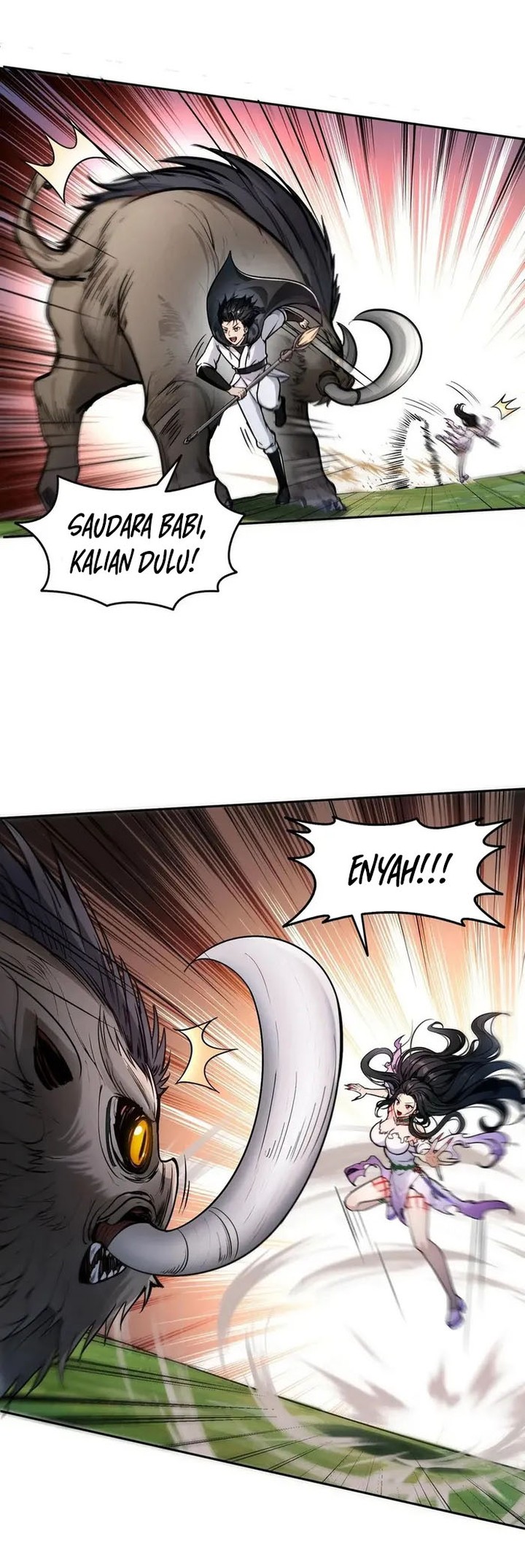 Halaman 12 dari In the Bizarre Invasion, I Took Over the Body of the God of Death and Became the King Chapter 2