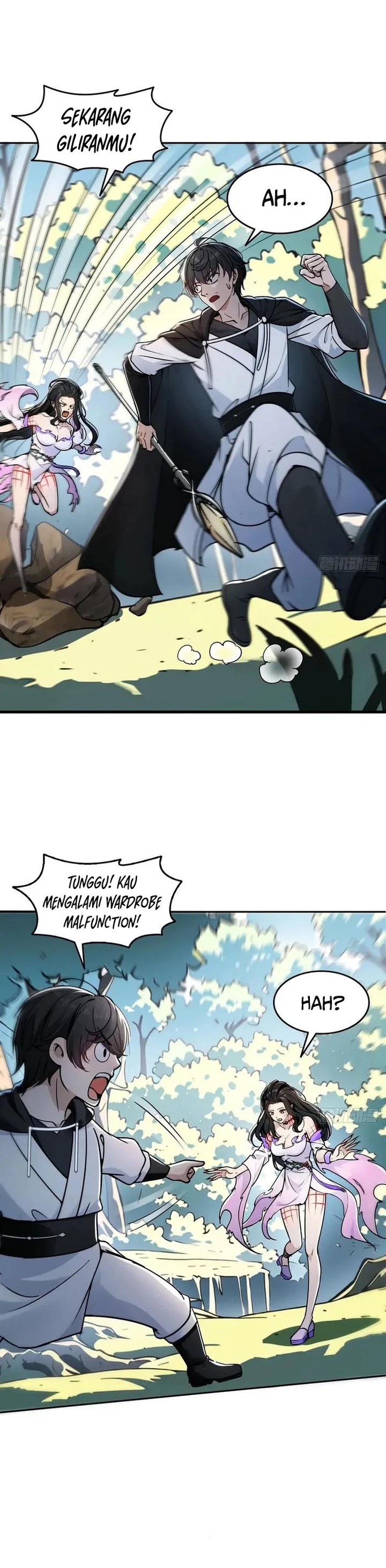 Halaman 14 dari In the Bizarre Invasion, I Took Over the Body of the God of Death and Became the King Chapter 2